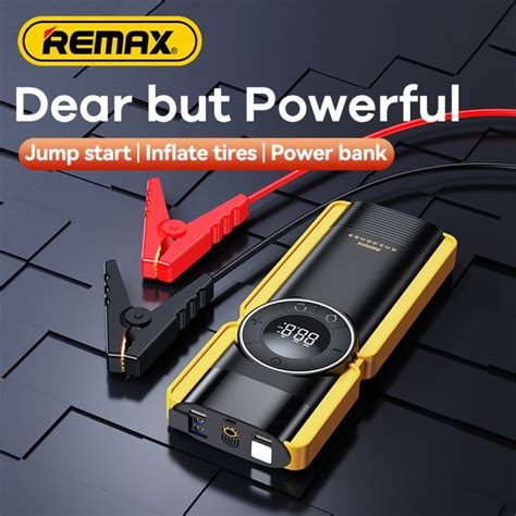 Remax Jump Starter Air Pump Used Foreera Store