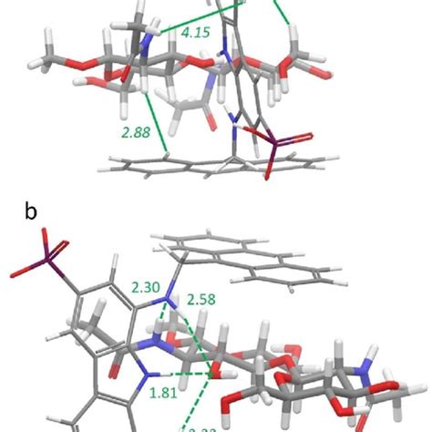 Global Minimum Structure Of The 1 MebGlcNAc 2 Complex In Two Different