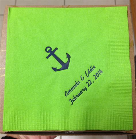 Our Drink Napkins 💚 Beverage Napkins Napkins Getting Married