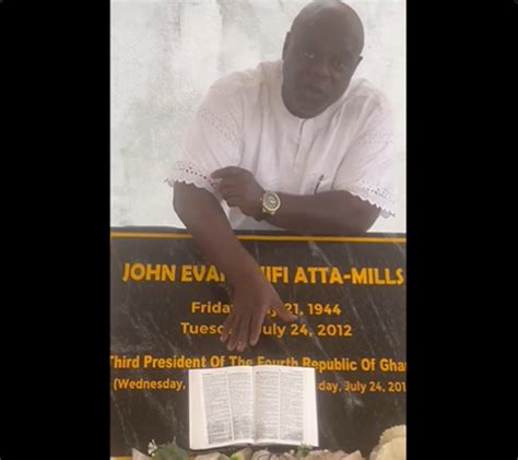 Koku Anyidoho Celebrates Late Mills Birthday At Asomdwe Park Video