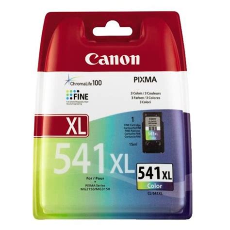 Canon Cl 541 Xl Colour Printer Ink Cartridge Tesco Groceries