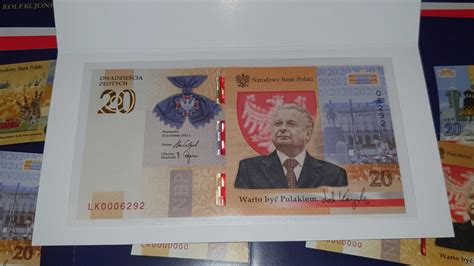 Banknoty Z Lech Kaczy Ski Warto By Polakiem Folder