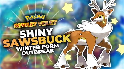 SHINY SAWSBUCK Winter Form From An OUTBREAK YouTube