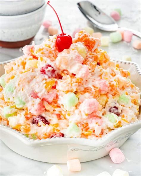 Ambrosia Salad Jo Cooks