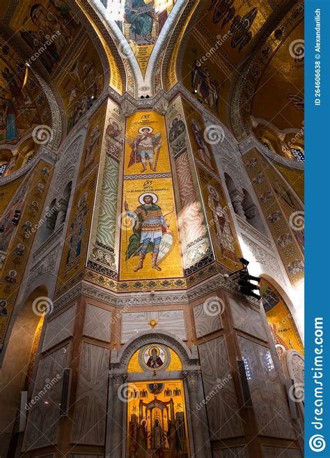 Belgrade Serbia December Interior Of Saint Sava Temple