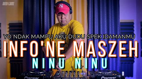 Dj Yo Ndak Mampu Aku Dudu Spek Idaman Mu Infone Maseh Ninu Ninu