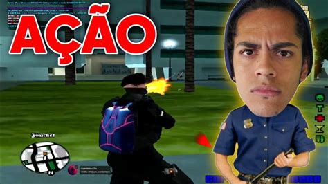 Dia Sendo Policial No Intense Life Gta Samp Youtube