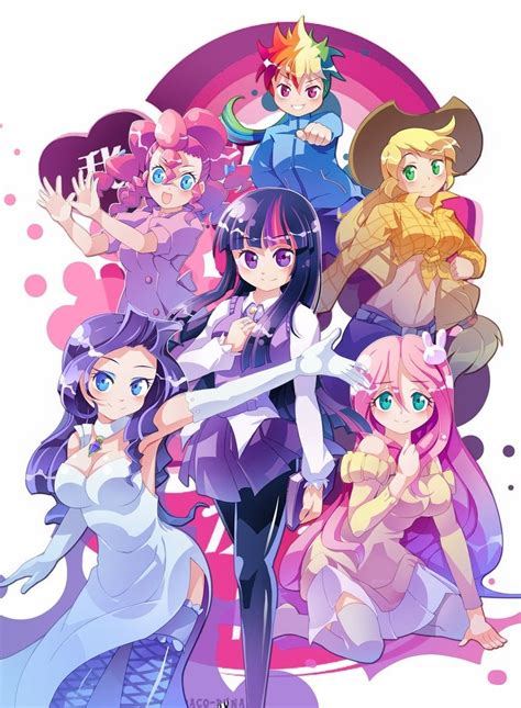 Anime Mlp Personagens My Little Pony My Little Pony Personagens Pôneis