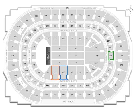 United Center Concert Seating Chart