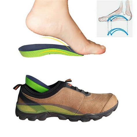 Flat Foot Orthopedic Insole for Men and Women, Orthotic Arch Support Shoe Inserts Insoles for ...