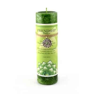 Lotus Candles, Candles with Crystals | Peacefulmind.com