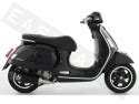 Muffler Arrow Urban Alu Dark C Vespa Gts I Hpe E Exhausts