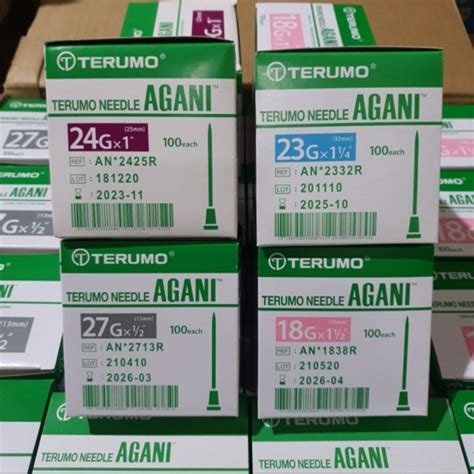 Jual Needle Terumo Agani G G G G G G G G G Shopee