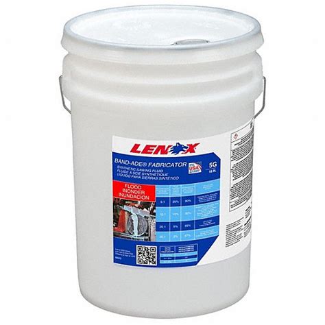 Lenox 5 Gal Pail Fluids Sawing Band Ade 799ej5 68003 Grainger