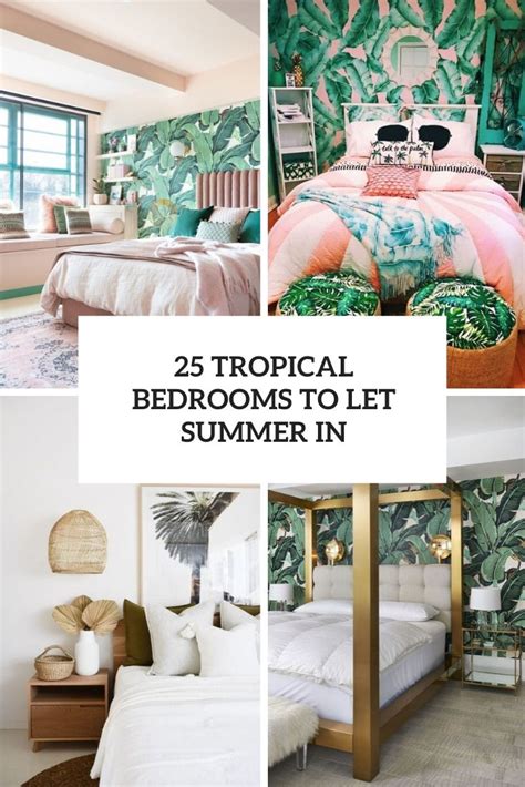 Tropical Bedroom Themes