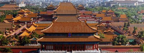 Forbidden City, Emperor S Palace, Beijing, China Stock Photo - Image of ...