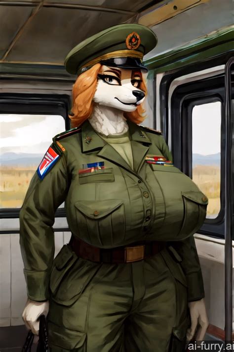 Milf Train 30S Russian One Huge Boobs Military Furry AI Pics Ai