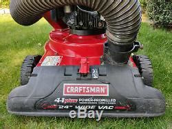 Craftsman Chipper-shredder-blower/vac Self Propelled Leaf/lawn Vacuum ...