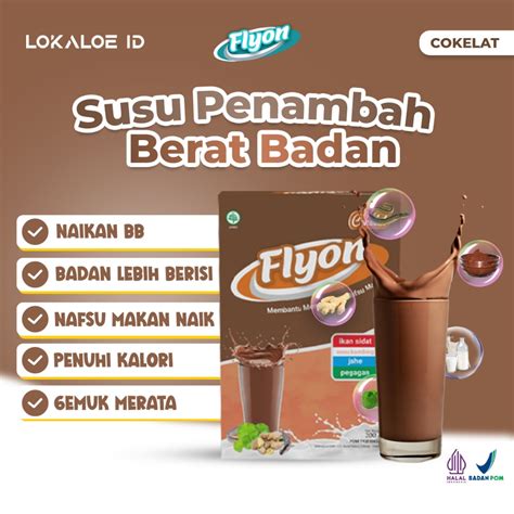 Jual Susu Flyon Penambah Nafsu Makan Susu Penggemuk Badan Full Nutrisi