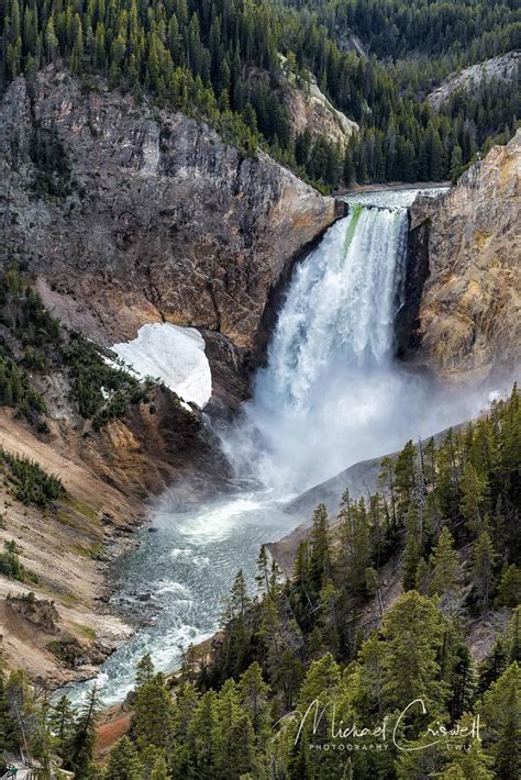 Yellowstone Falls ⋆ Michael Criswell Photography Theaterwiz