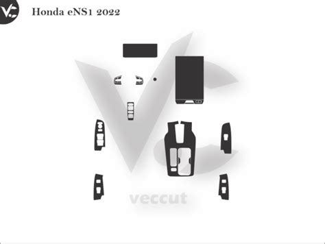 Honda Ens1 2022 Car Interior Wrap Cutting Template Vectorgi Digital Market