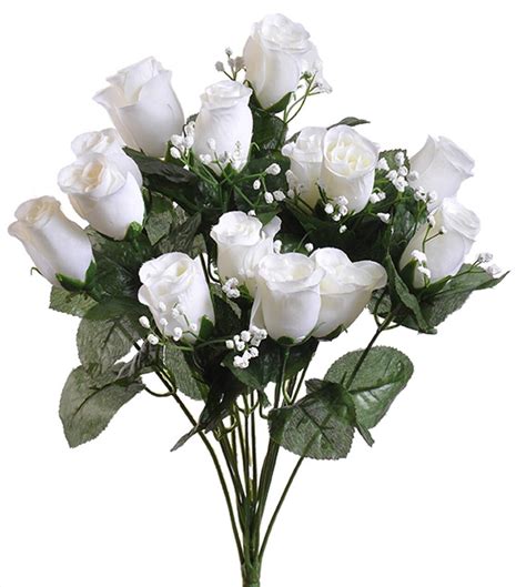 14 Cream Ivory Rose Buds Long Stem Rose Bouquet Rose Bush Etsy