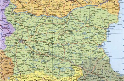 Карта Болгарии на русском языке — Уроки Путешественников