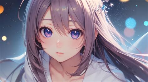 Premium AI Image | Cute girl with kawaii eyes anime style for idea or ...