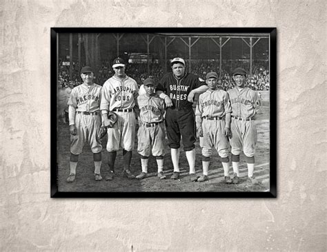 Babe Ruth And Lou Gehrig On A Barnstorming Trip Etsy
