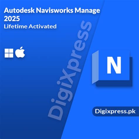 Autodesk Navisworks Manage Lifetime Activated Digixpress