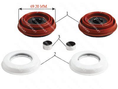 Scania Caliper Tappet Boot Set Mm Sp