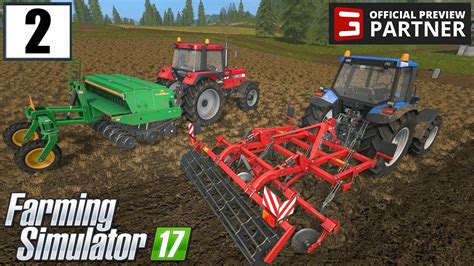 Farming Simulator Kultywacja I Siew Gameplay Pl Youtube