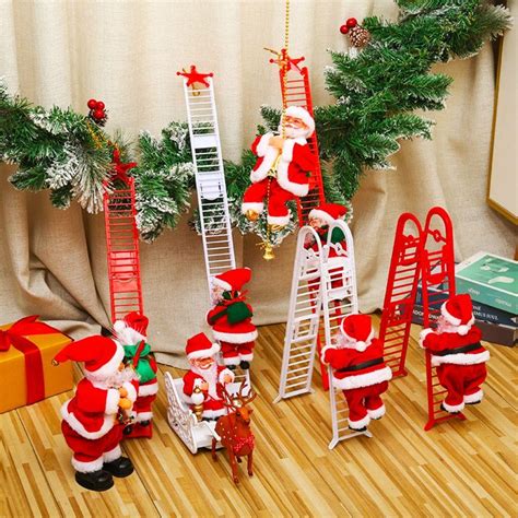 Climbing Ladder Electric Santa Claus Climbing Rope Climbing Ladder