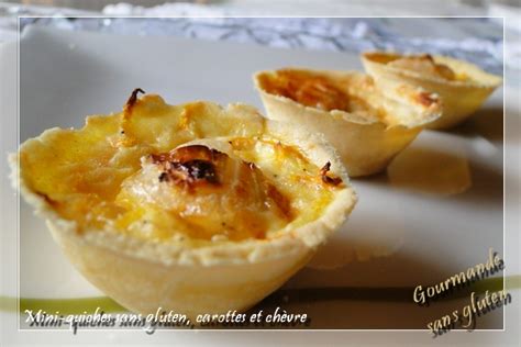 Les Minis Quiches Sans Gluten Carottes R P Es Et Ch Vre