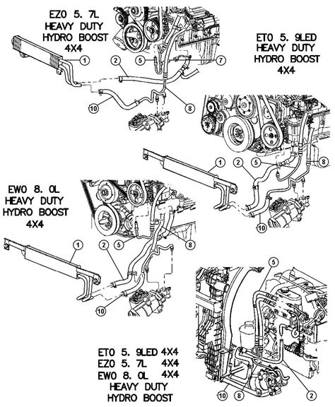 Hydroboost Power Steering Hose Diagram