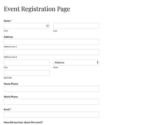 How To Create A Wordpress Event Registration Form Step By Step Laptrinhx News