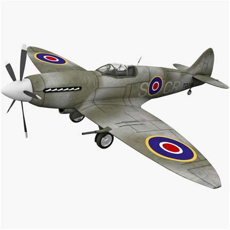 lightwave supermarine spitfire british fighter aircraft