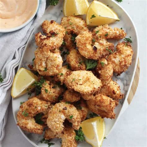 Air Fryer Spicy Breaded Shrimp Slow The Cook Down