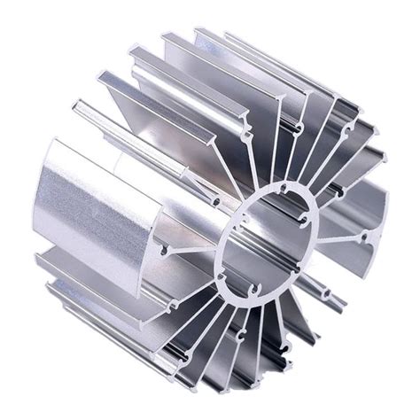 Round Extruded Aluminum Heatsink Winshare Thermal