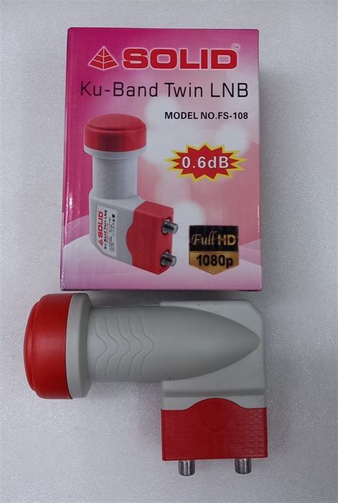 Solid FS 108 KU Band Twin LNB At Rs 215 Box Bikaner ID 24335553062