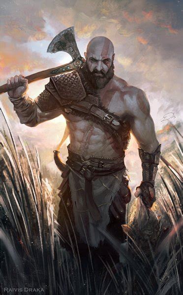 Kratos God Of War Image By Raivis Draka 2316021 Zerochan Anime