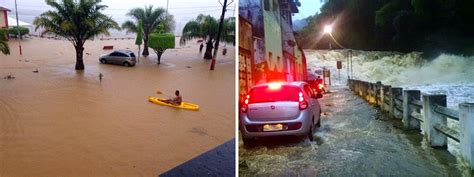 Moradores Sofrem Chuva Na Bahia Homem Usa Caiaque Para Trafegar