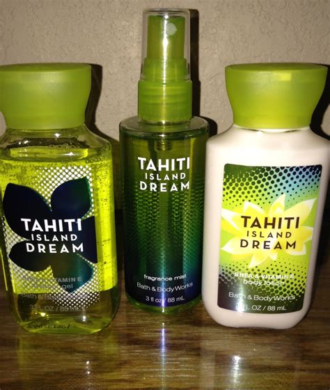 Tahiti Island Dream Set From Bath And Body Works Tahiti Islands Body