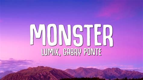 Hour Lum X Gabry Ponte Monster Lyrics New Song Youtube