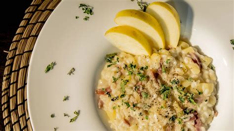 Risotto Alle Mele Con Speck E Taleggio