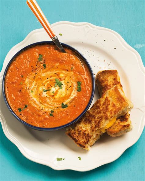 Yummy Tomato Soup With Cheese Toasties Mykitchen