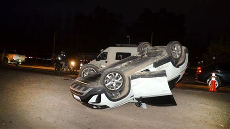 Choque Y Vuelco En La Ruta Dej Dos Heridos