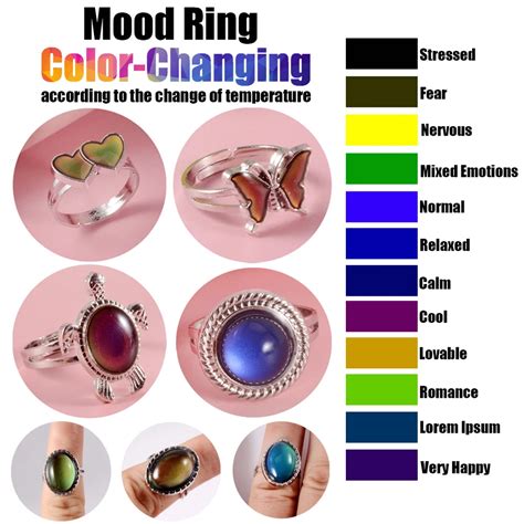 Mood Rings Colour Atelier Yuwaciaojp