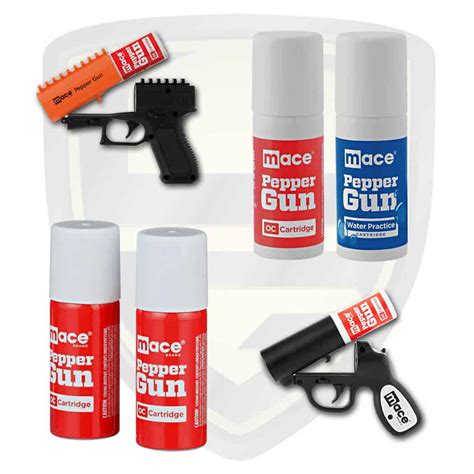 Mace Pepper Gun Kit Powerful Non Lethal Personal Defense