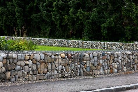 Mur En Gabion Et Applications Du Gabionnage Dans Le Jardin